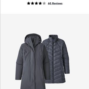 Patagonia - Tres 3 in 1 parka (retail: $599)